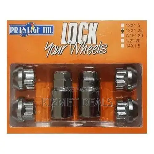 Toyota and Nissan Wheel Lock Nuts Special Tyre Anti-Theft Guards