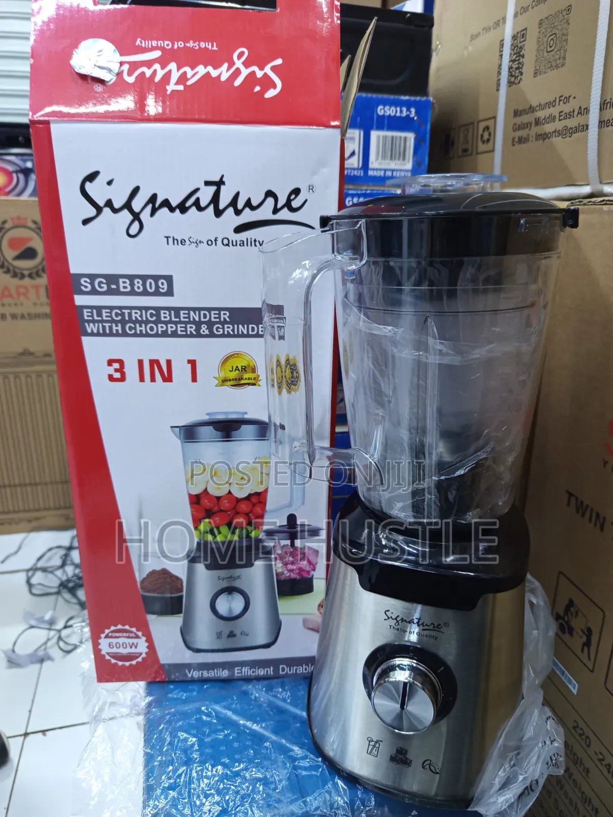Signature Electric Blender 3 in 1
