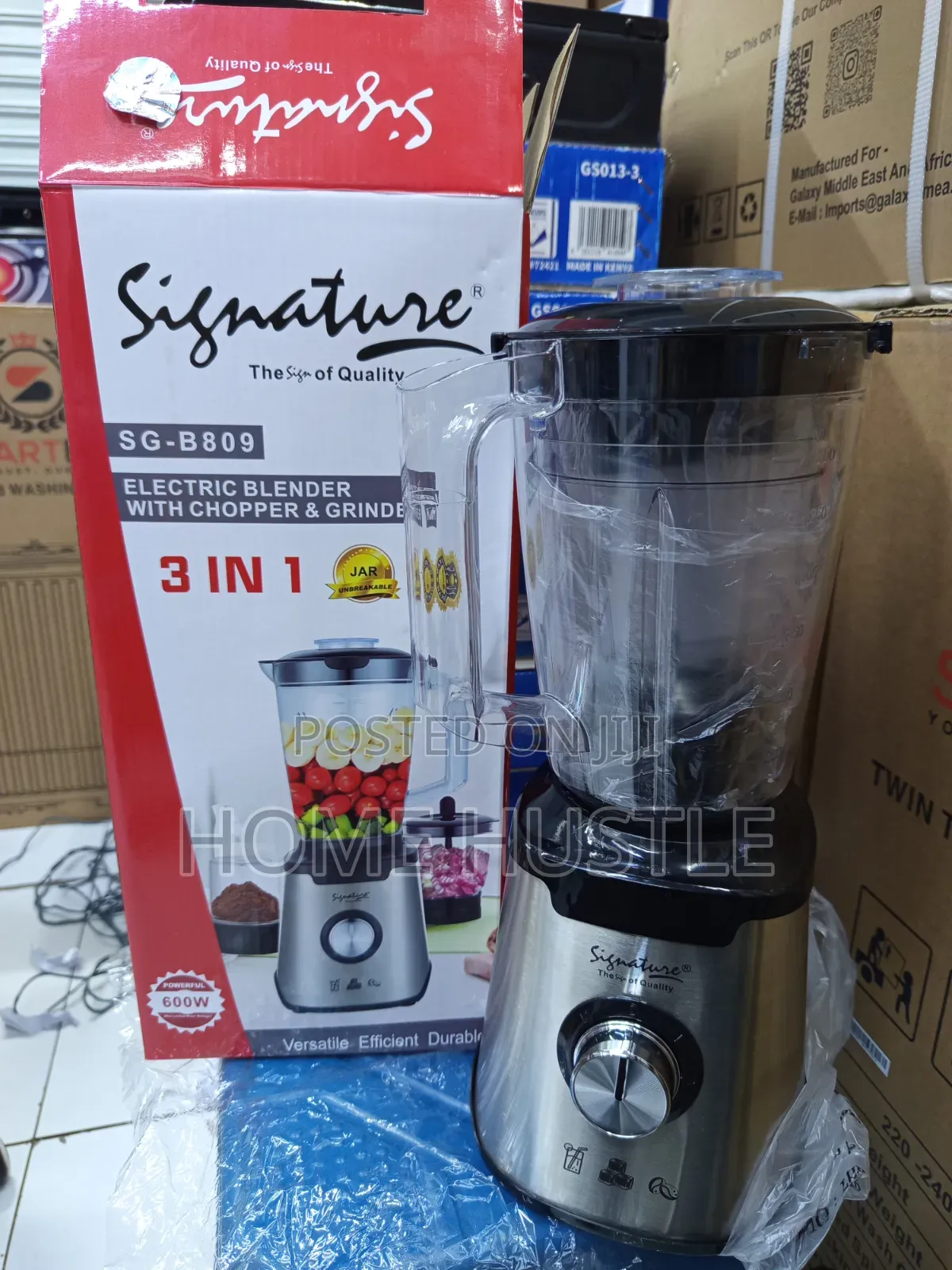Signature Electric Blender 3 in 1