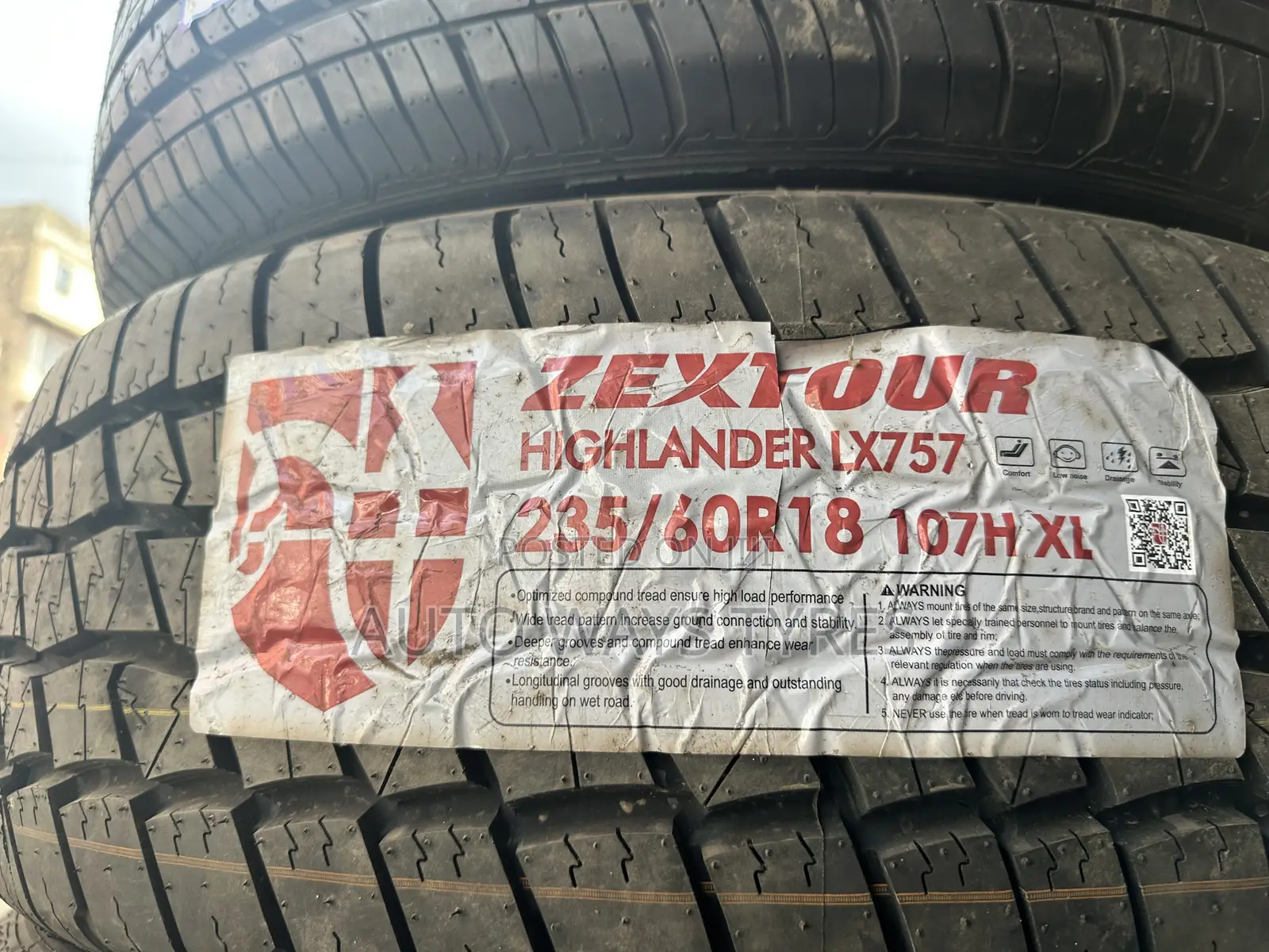235/60r18 Zextour All Train