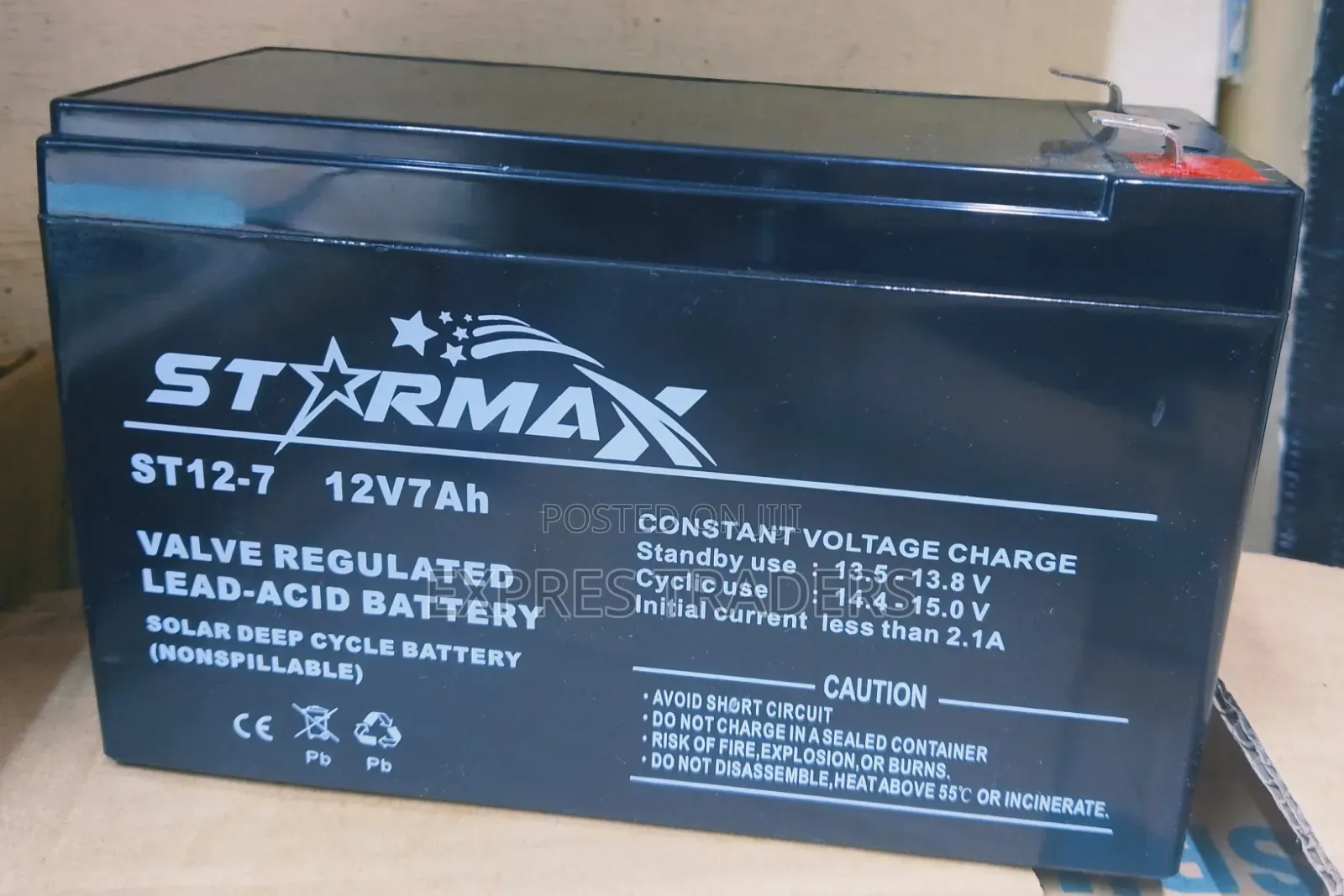 12/7 Starmax Dry Cell Battery