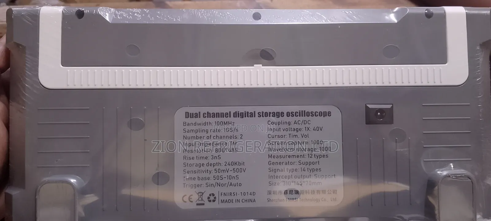 FNIRSI-1014D Dual Channel Oscilloscope