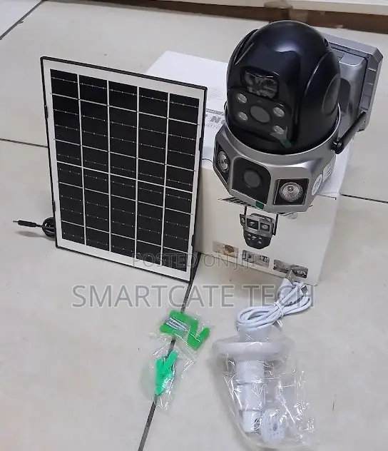 V380 Pro 4G Dual Lens Solar PTZ CCTV Camera | Outdoor Security