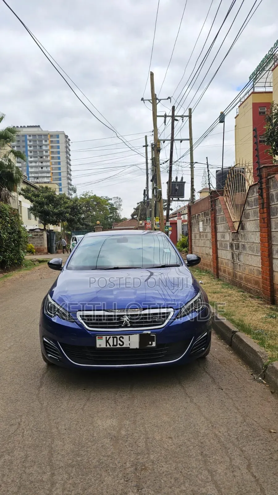 Peugeot 308 2017 Blue