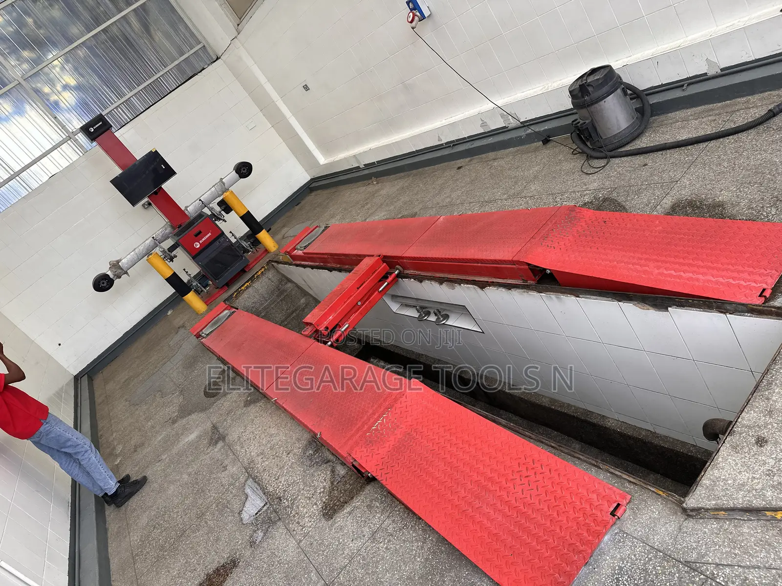 High Quality Advanced 3d Wheel Alignment System With Pit Rack