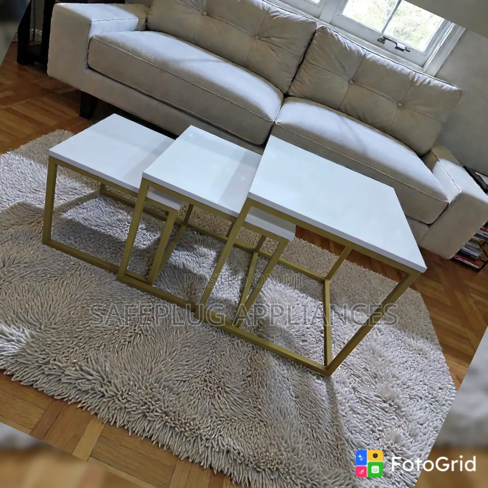Amani Modern Nesting Coffee Tables – Elegant Space-Saving Tables
