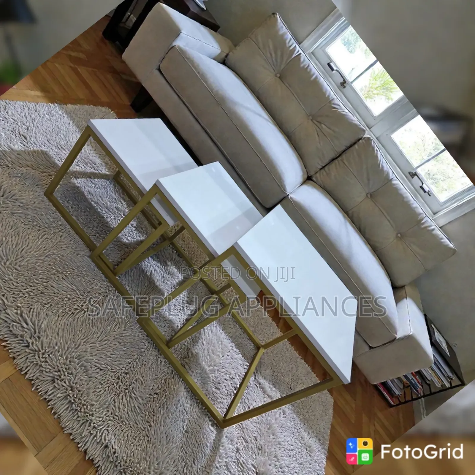 Amani 3PCS Nested Coffee Table Set – Centre Tables for Home Office