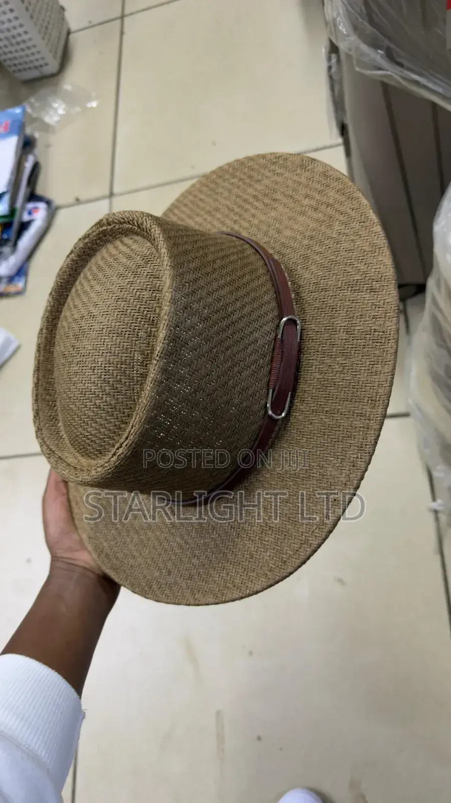 Baba's Iconic Men's Boater Hat