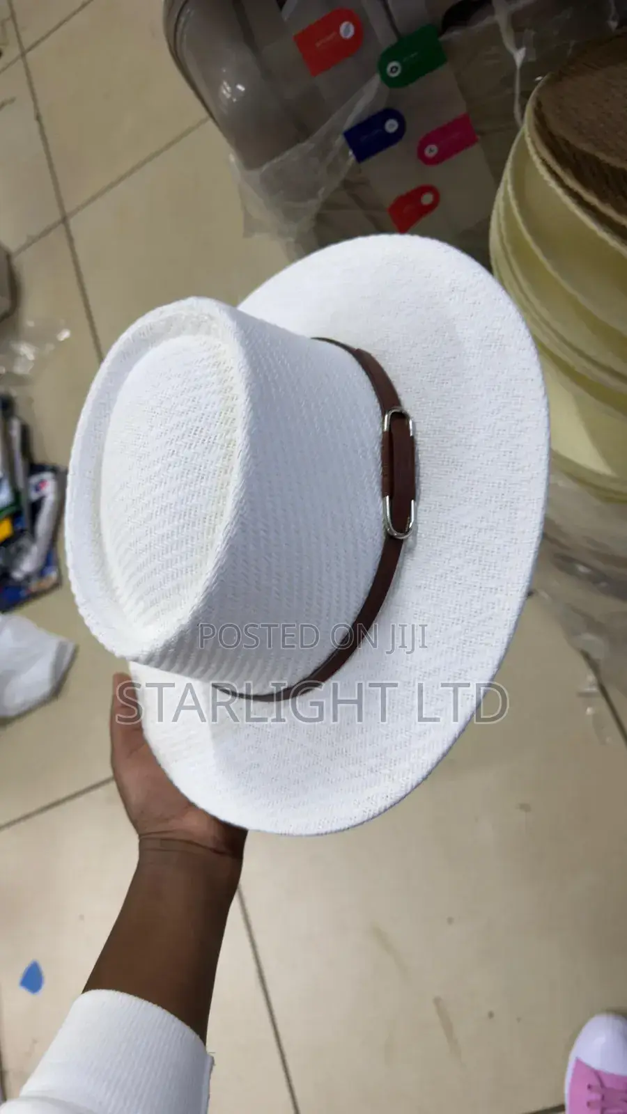Baba's Iconic Men's Boater Hat