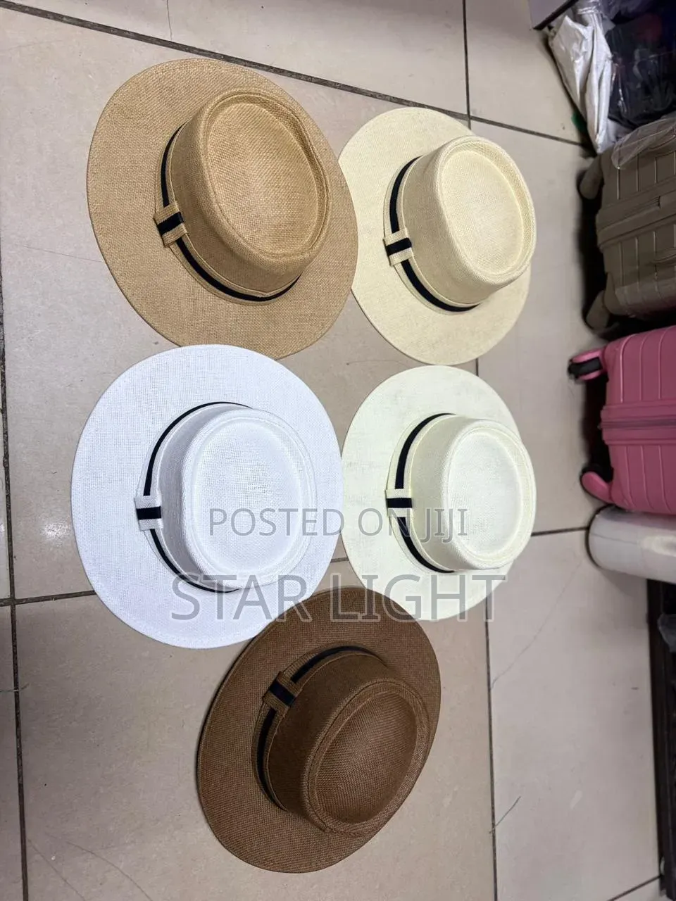 Mens Stylish Straw/Boater Hat