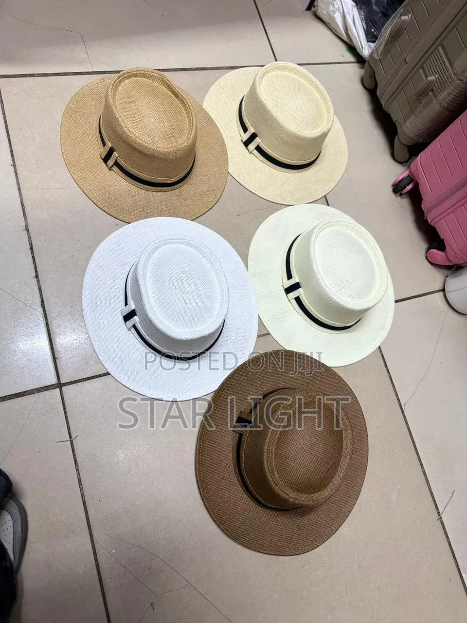 Mens Stylish Straw/Boater Hat