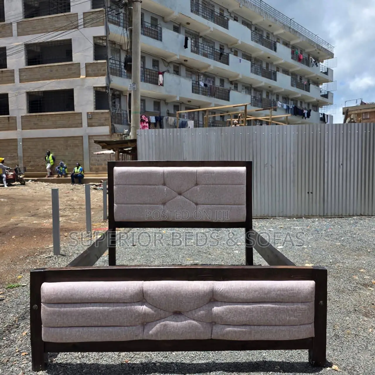 5x6 Classic Grey Single Mocket Bed