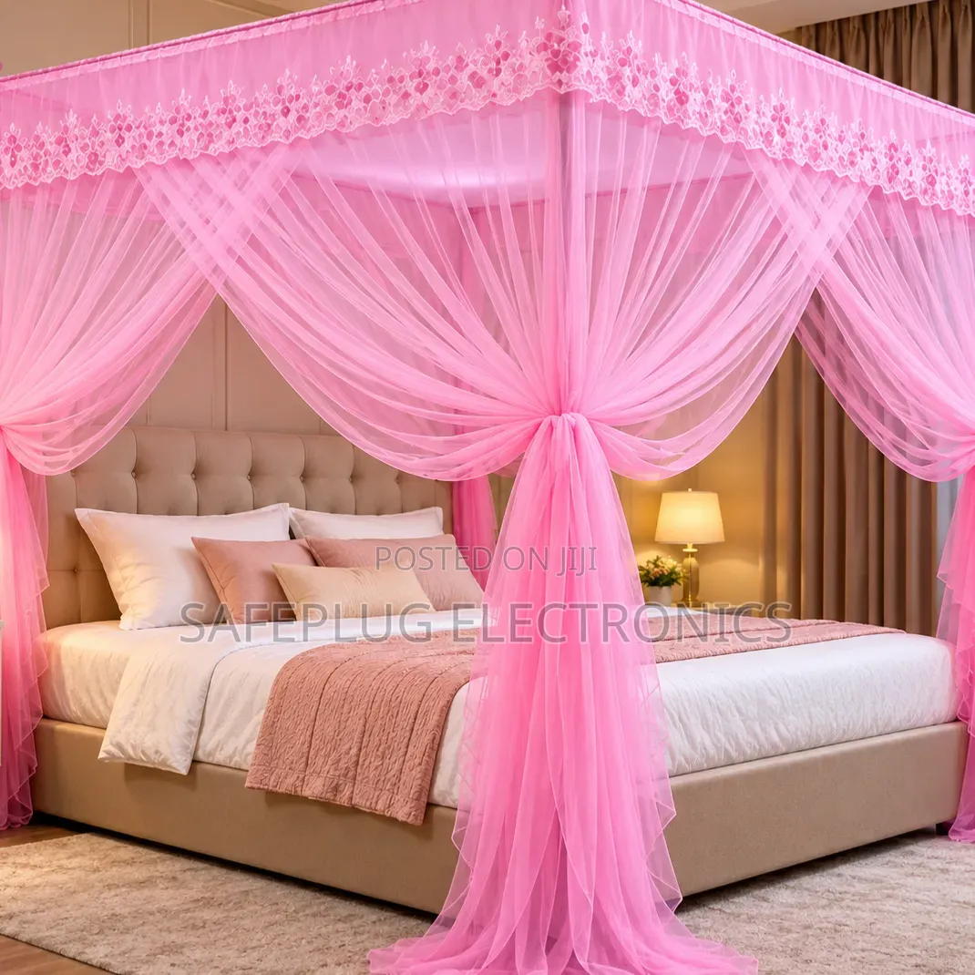 Bed Mosquito Net 4x6 5x6 6x6 With Lace Design