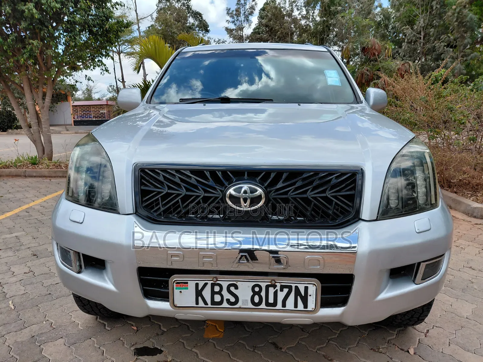Toyota Land Cruiser Prado 2005 Silver