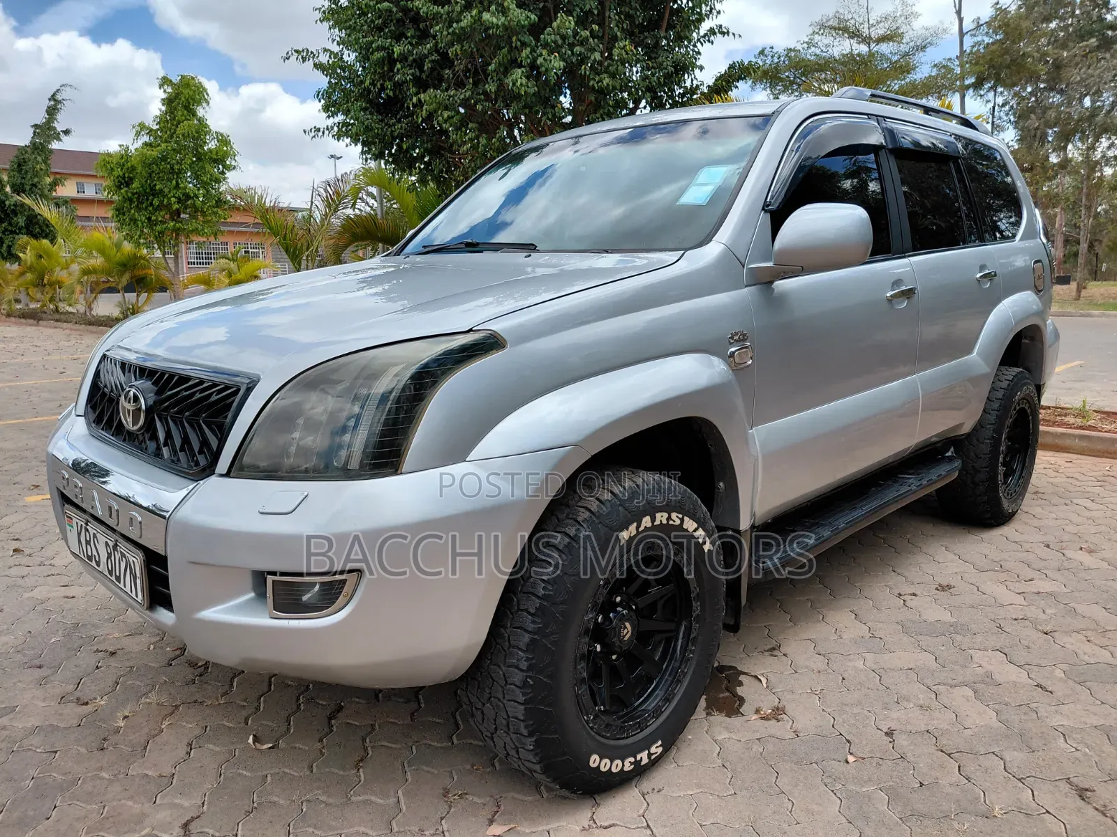 Toyota Land Cruiser Prado 2005 Silver