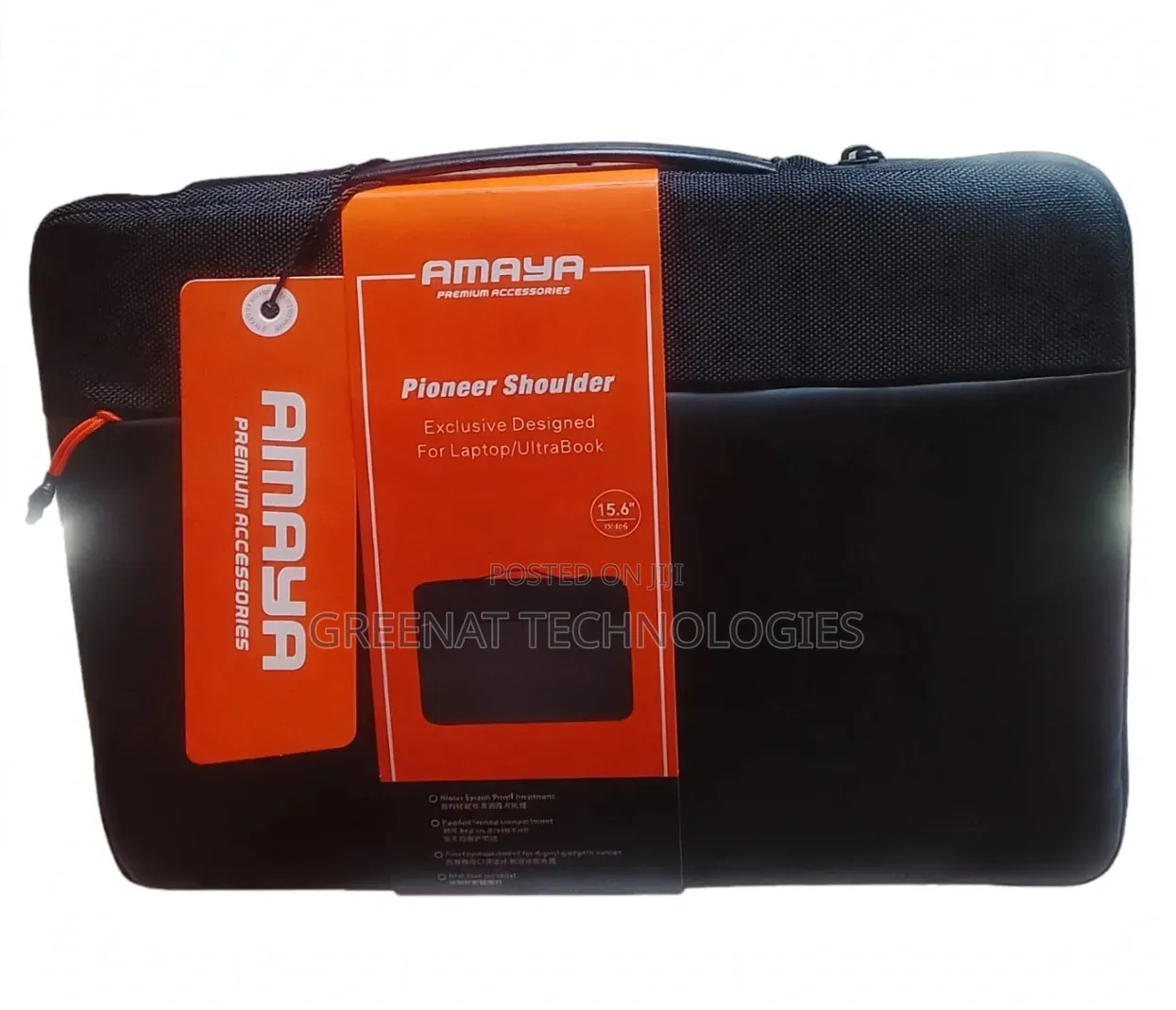 Amaya 15.6" Laptop Bag Pioneer Shoulder Waterproof Padded Ultrabook