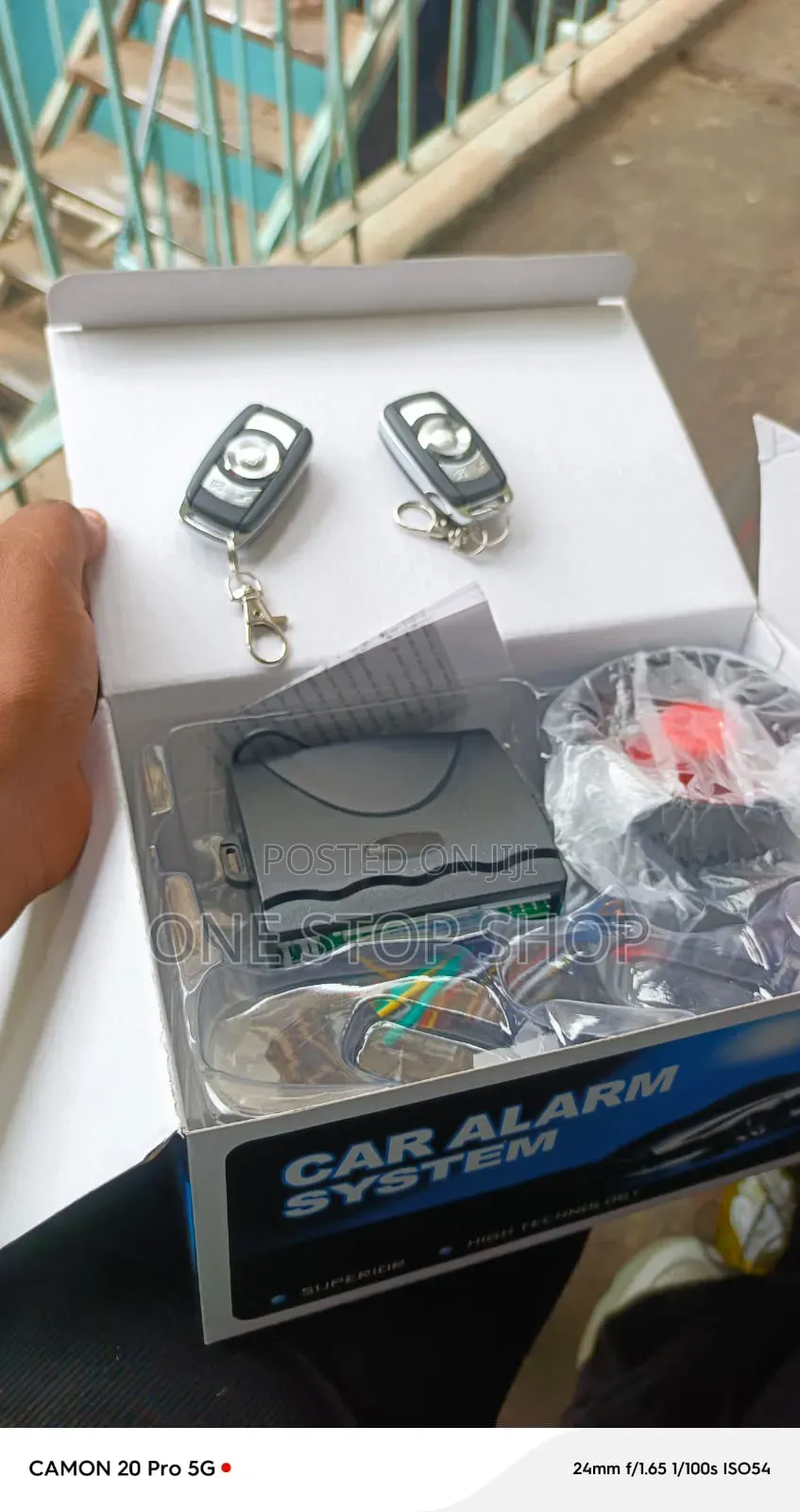 Car Alarm Locking System Kit With Main Control Module