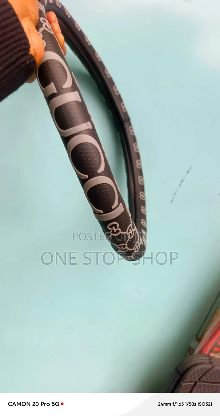 Gucci Branded Steering Wheel Cover Provide Extra Grip Luxury