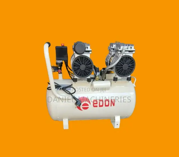 Edon Silent Compressor With 2 Motors 50L