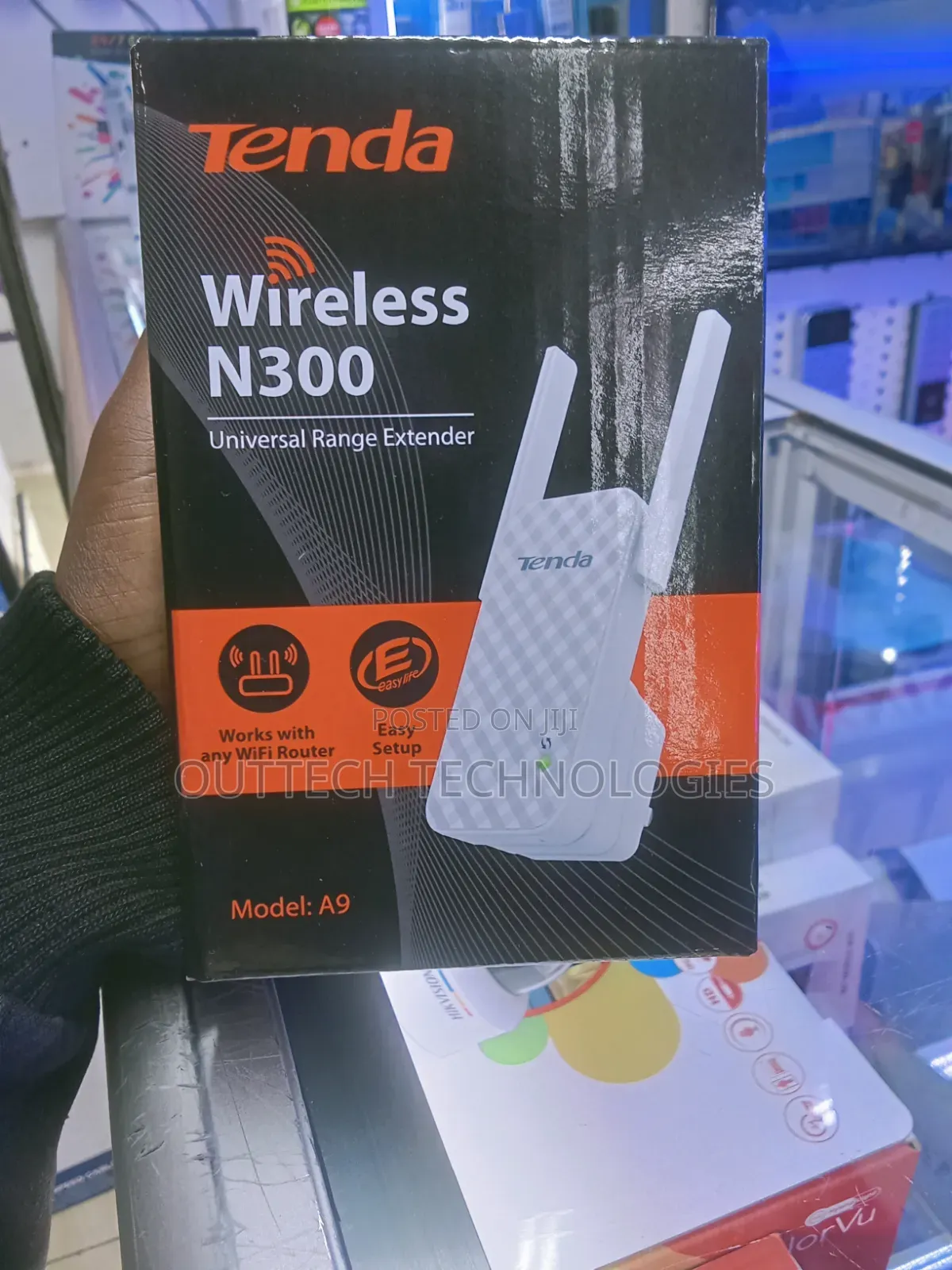 Tenda A9 N300 Wifi Range Extender