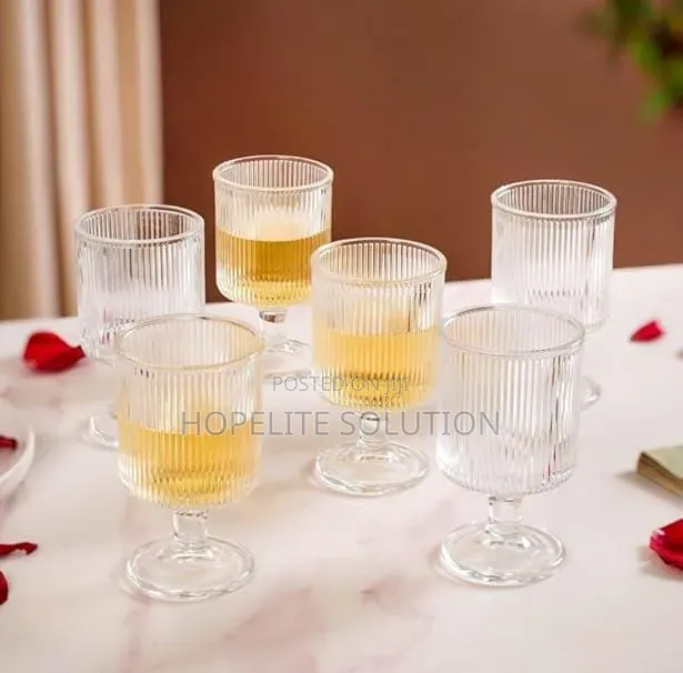 Multifunctional Cup 6pc Set of 180ml Glasses