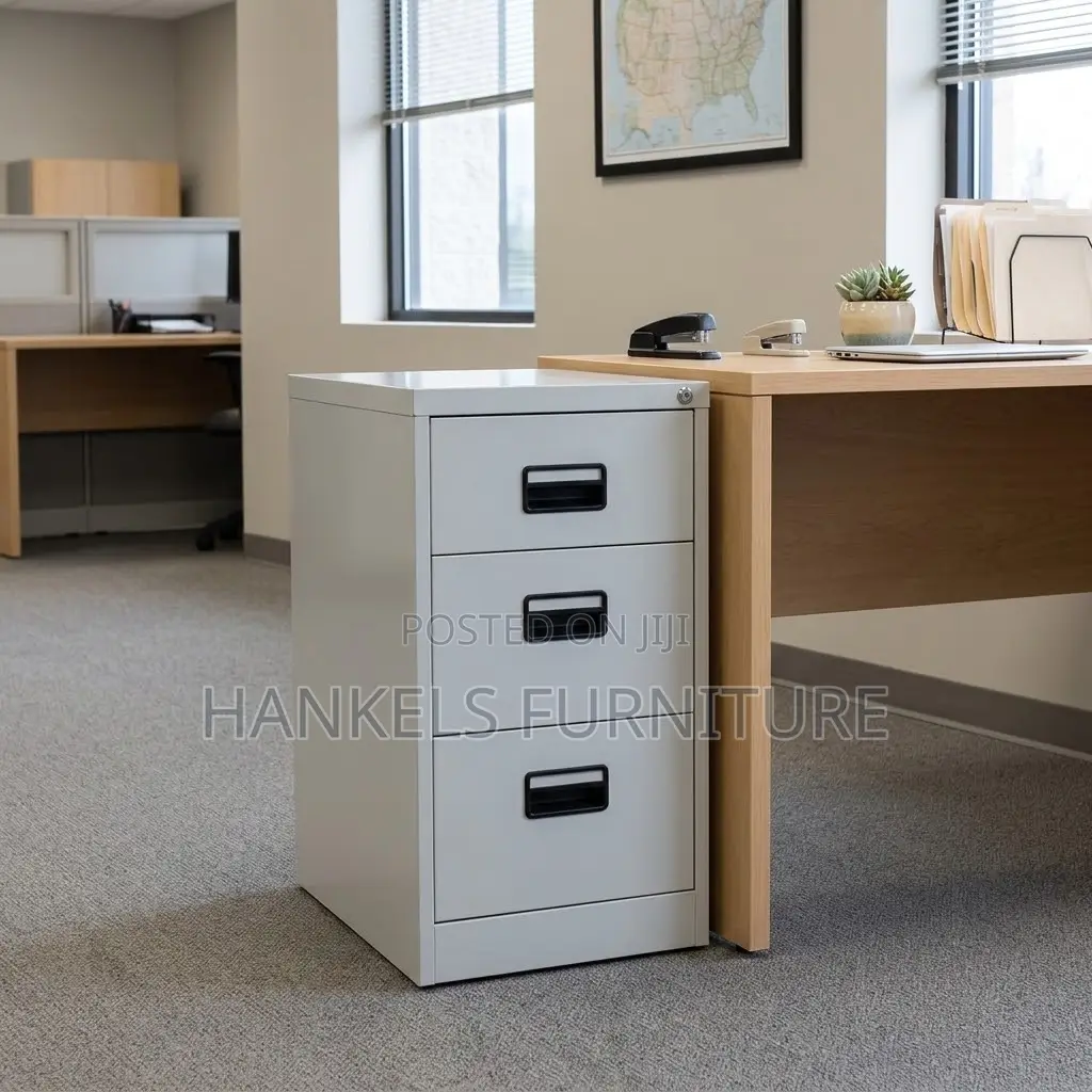 3 Drawer Office Storage Cabinet for Organized Workspaces