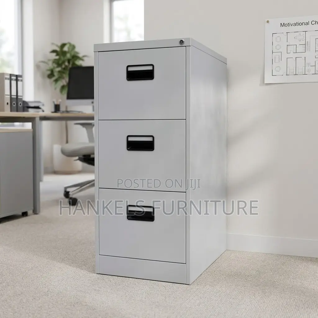 3 Drawer Office Storage Cabinet for Organized Workspaces