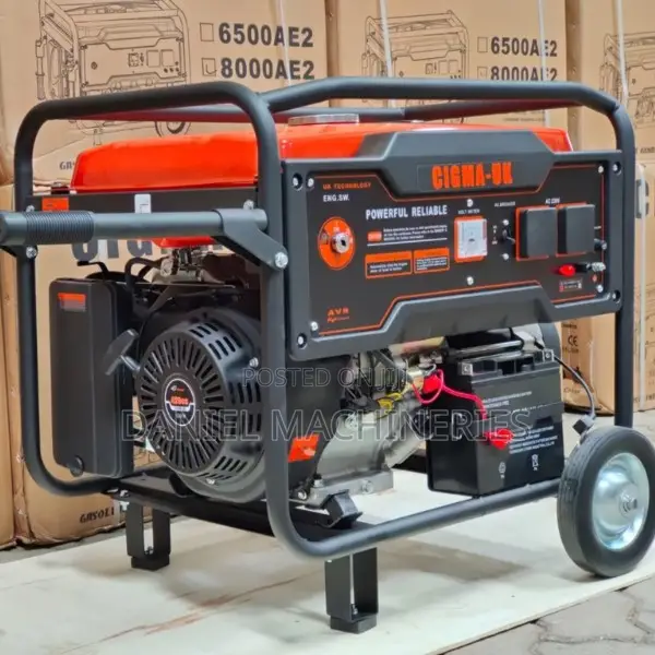 Gasoline Generator CIGMA-UK 6500AE2