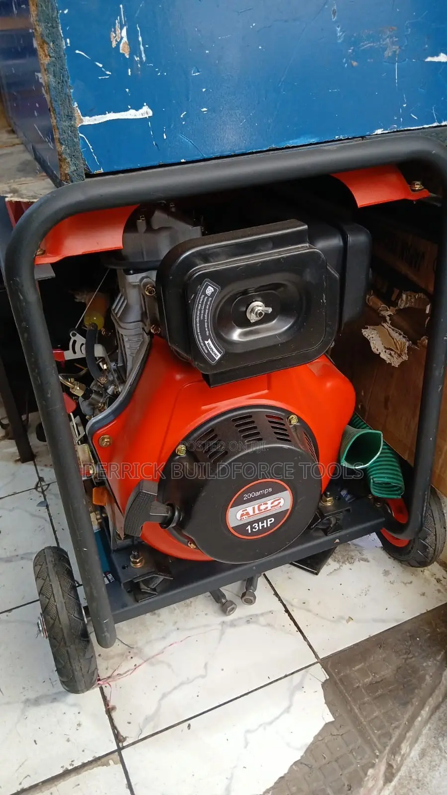 Heavy Duty 10Kva Aico Japan Diesel Welding Generator