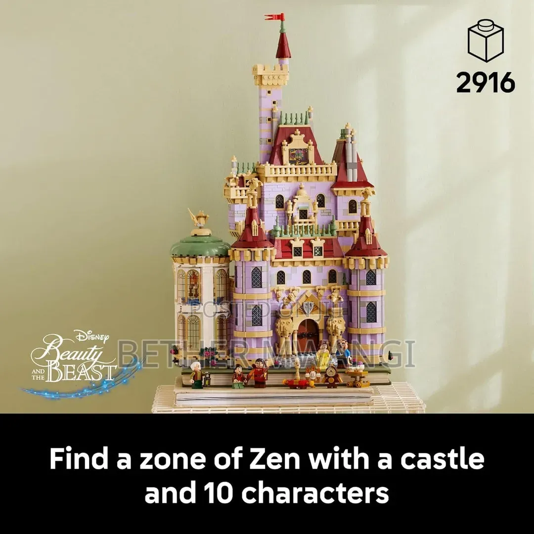 Lego Disney Beauty and the Beast Castle