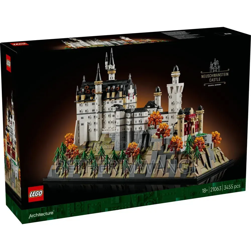 Lego Architecture Neuschwanstein Castle
