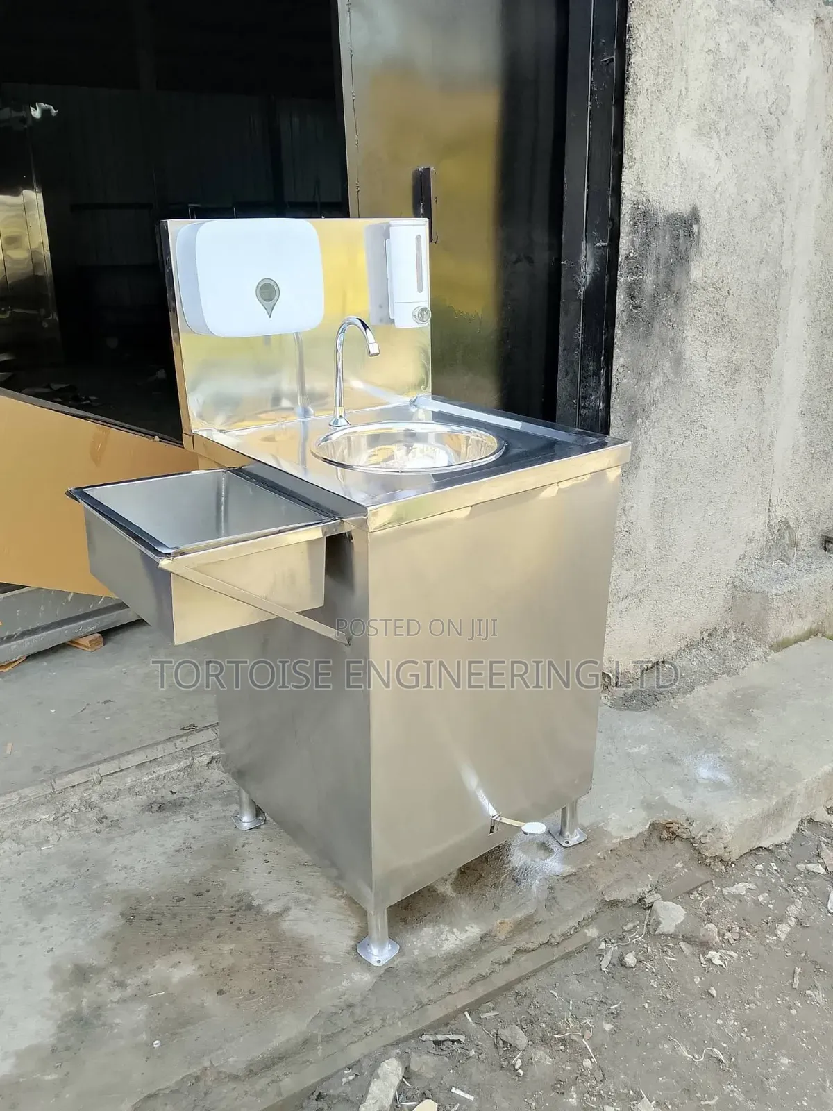 Stainless Steel Hand Washing Station 4 Busy Clup, Restaurant Events