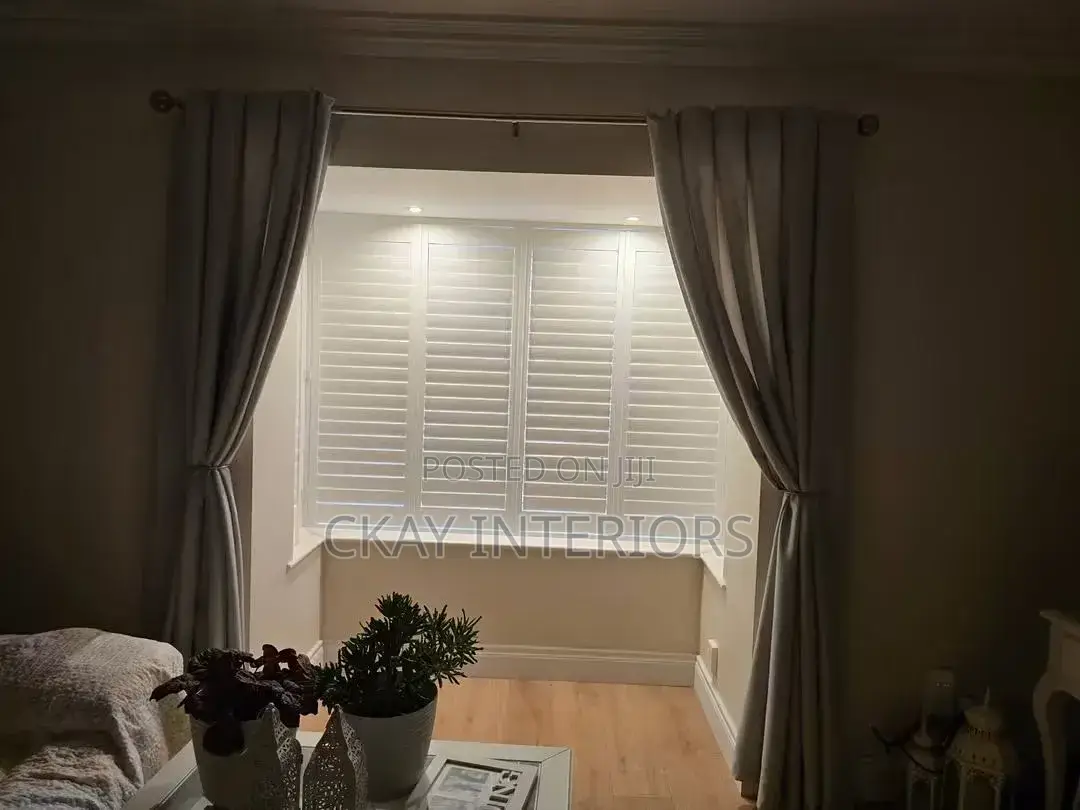 Add a Luxurious Touch to Your Home With Beige and Blue Curtains