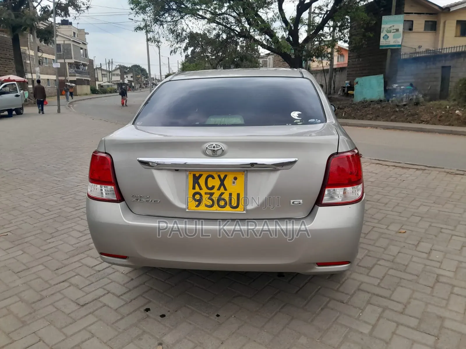 Toyota Axio 2012 Silver