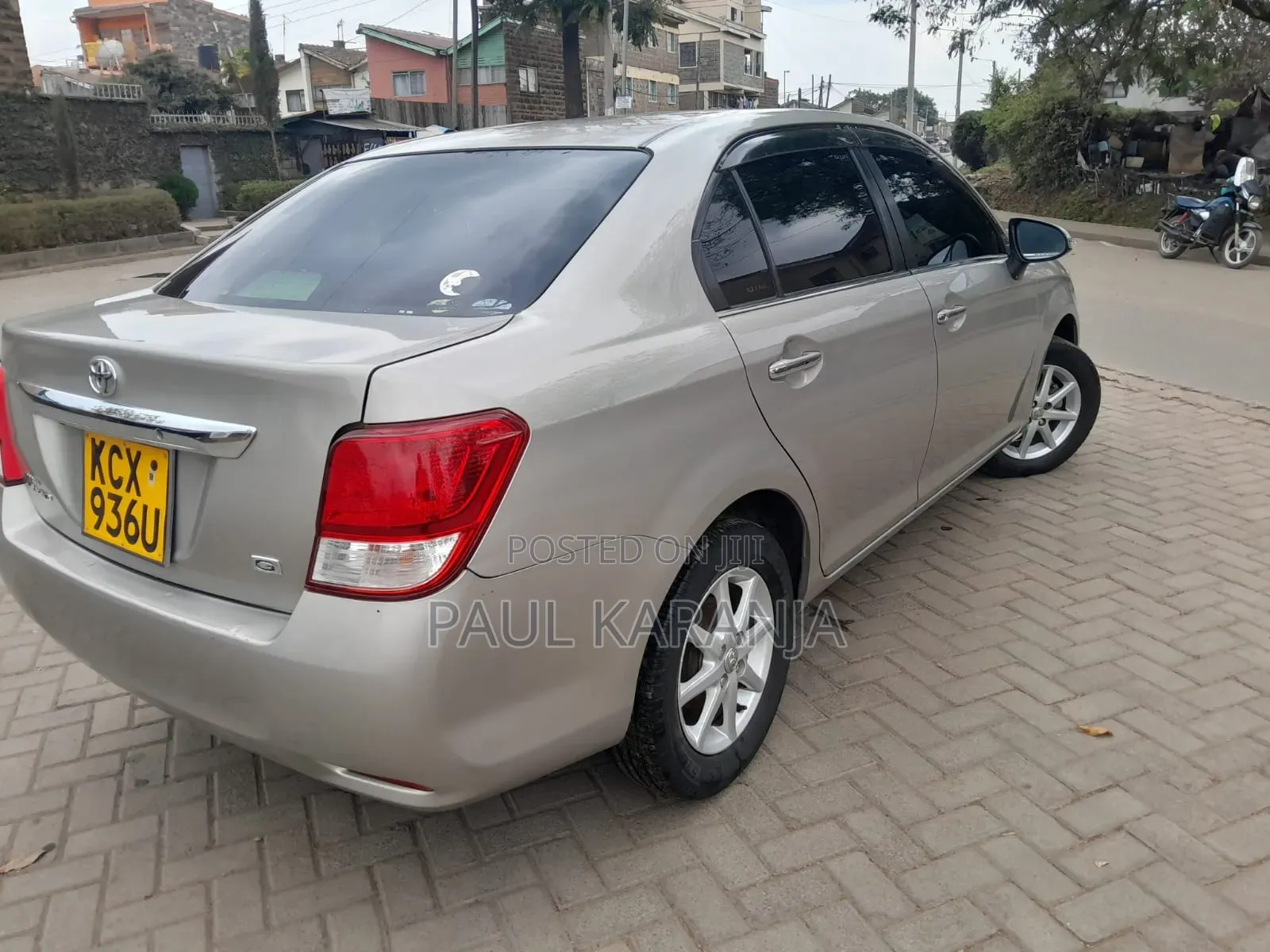 Toyota Axio 2012 Silver