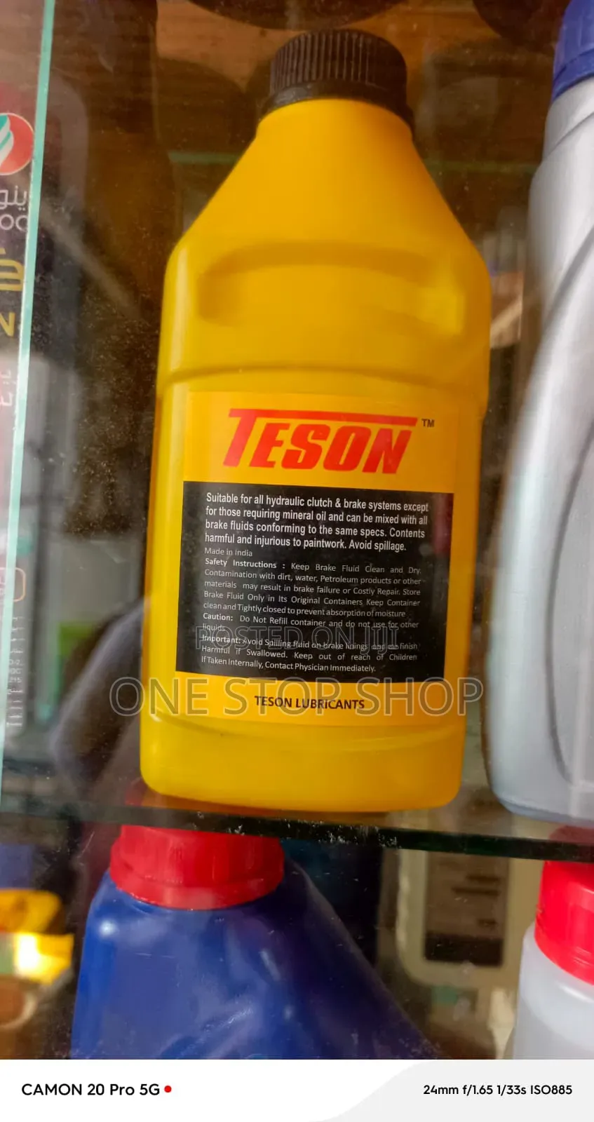 Tension High Performance Synthetic Hydraulic Fluid for Brake Clutch