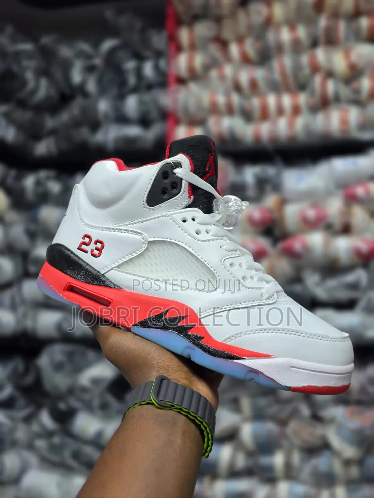 Air Jordan 5 Retro 'Fire Red' Sneakers