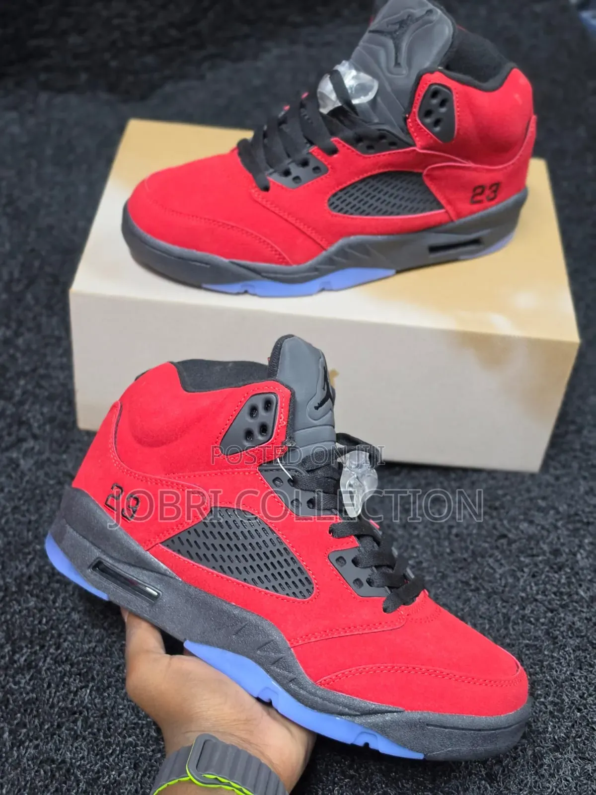 Air Jordan 5 Retro 'Raging Bull' Sneakers