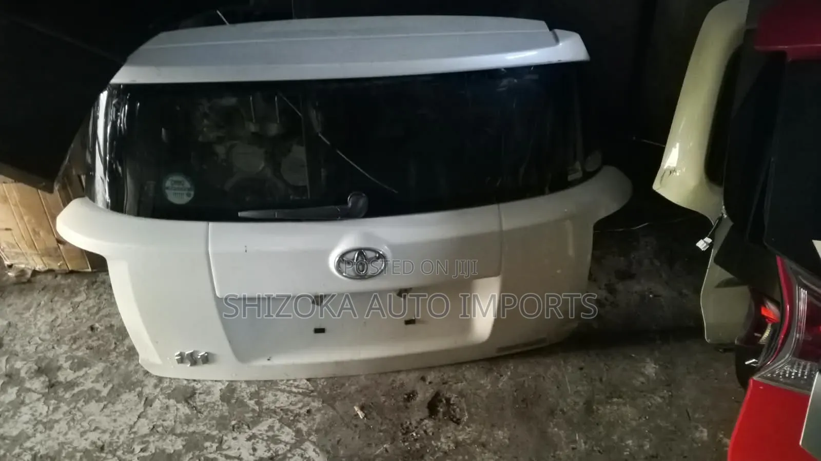 Toyota Ist New Model Boot/Tail Gate