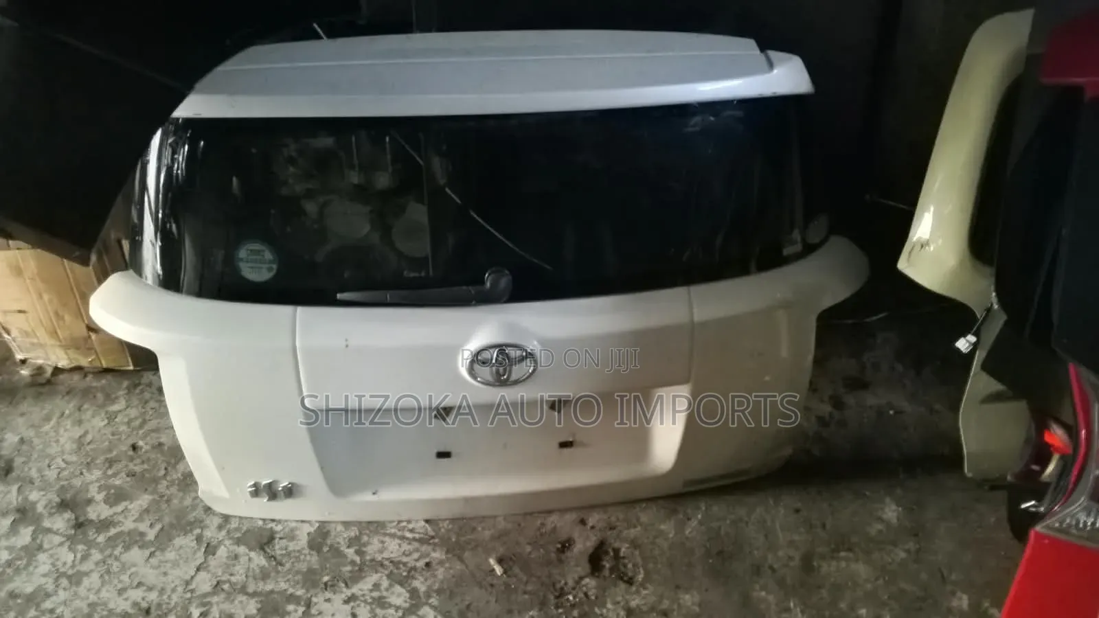 Toyota Ist New Model Boot/Tail Gate