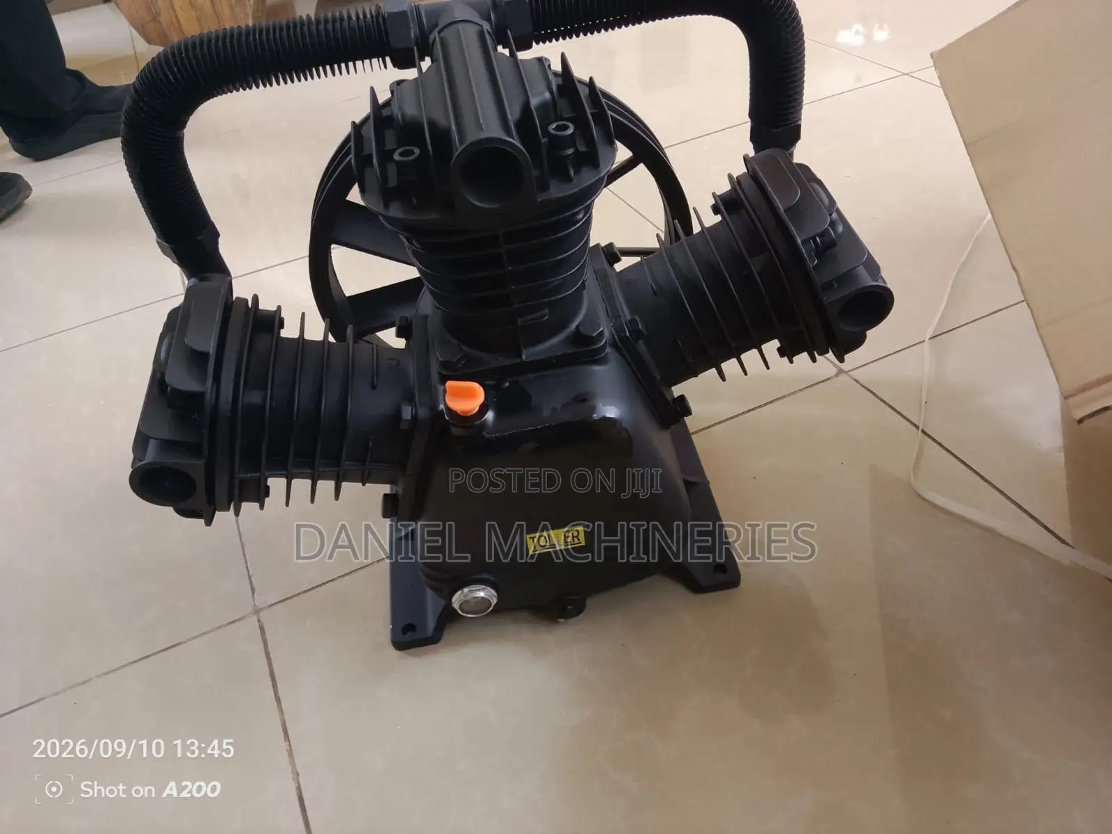 Cast Iron Compressor Head Wy3090 90mm 3piston