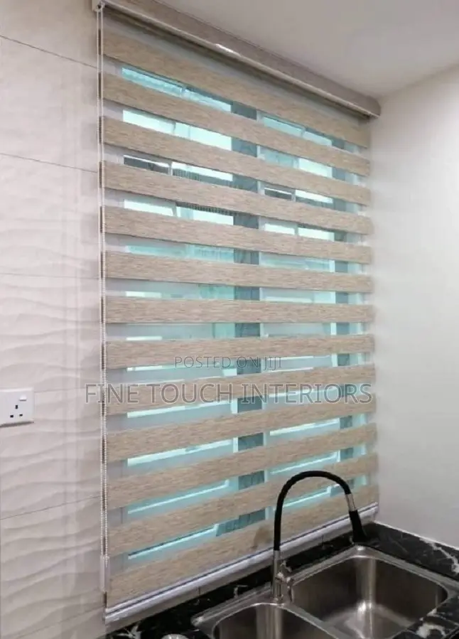 Kitchen Sheer Roller Window Blinds