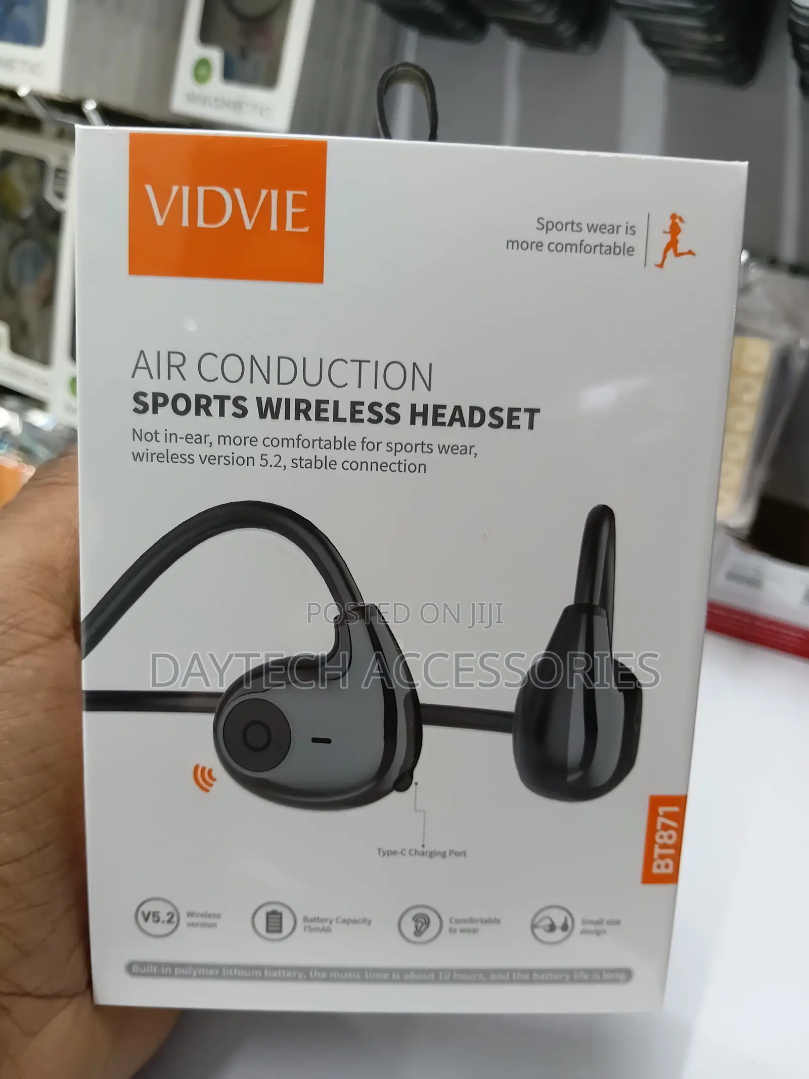 Vidvie BT871 Air Conduction Sports Wireless Headset