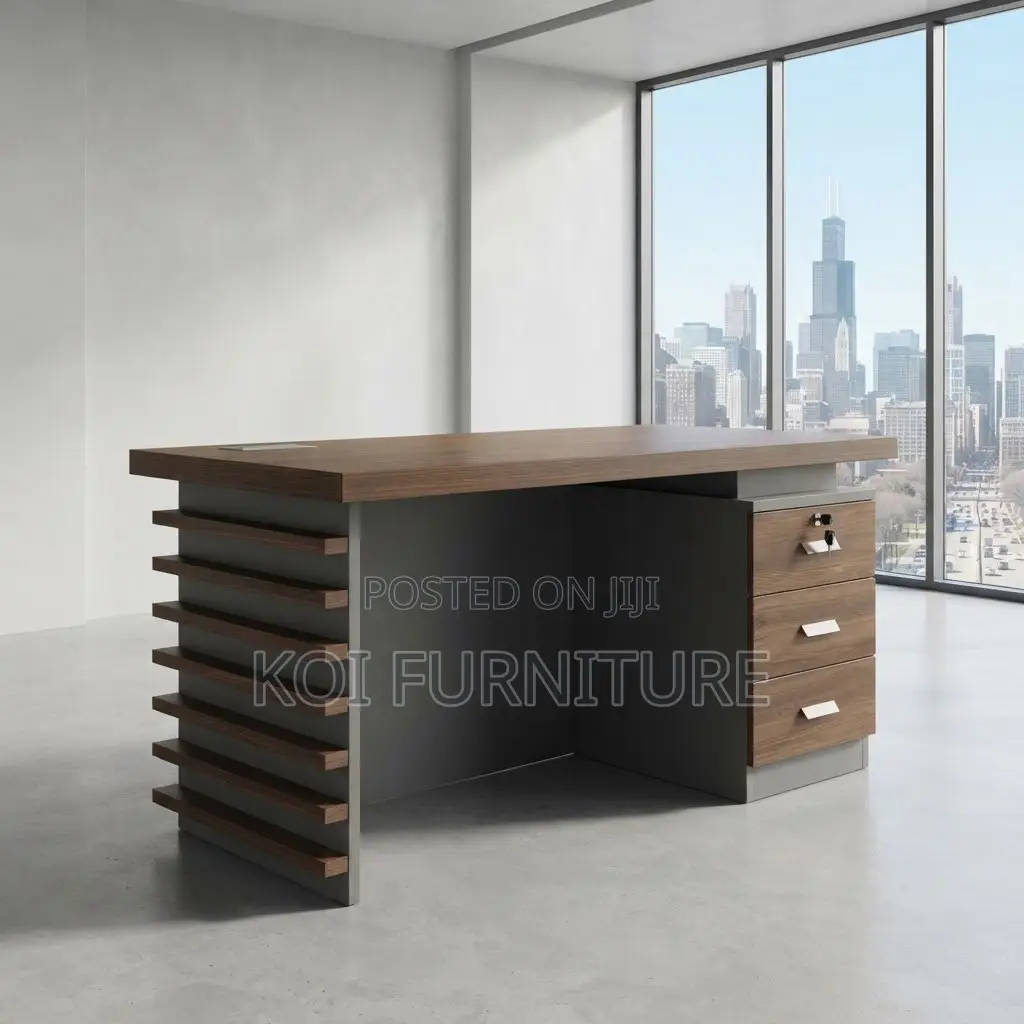 Office Desk; Style Golden Modern 1400mm Executive Home Office Desks