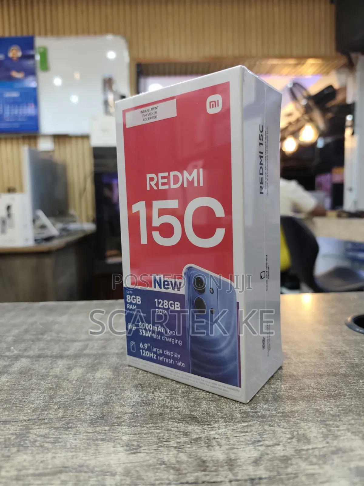 New Xiaomi Redmi 15C 4G 128 GB Red