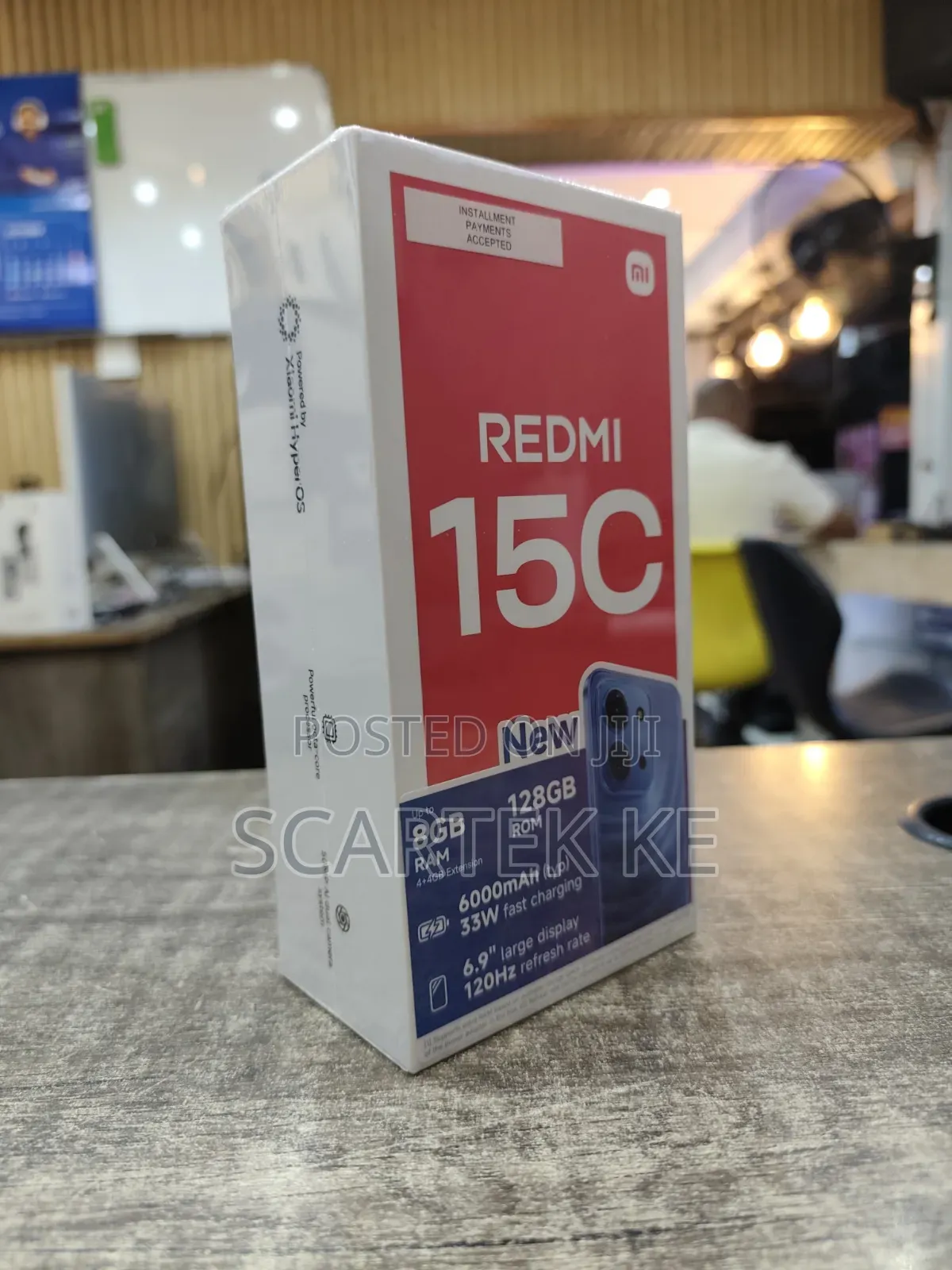 New Xiaomi Redmi 15C 4G 128 GB Red
