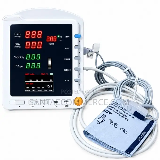 Digital Patient Vital Signs Monitor