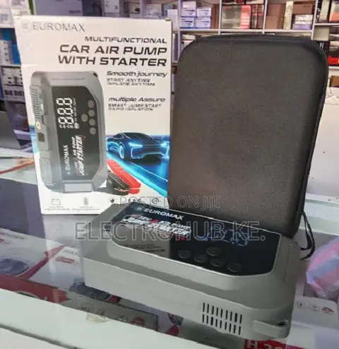 Euromax EMK3 Portable Car Jump Starter With Air Compressor