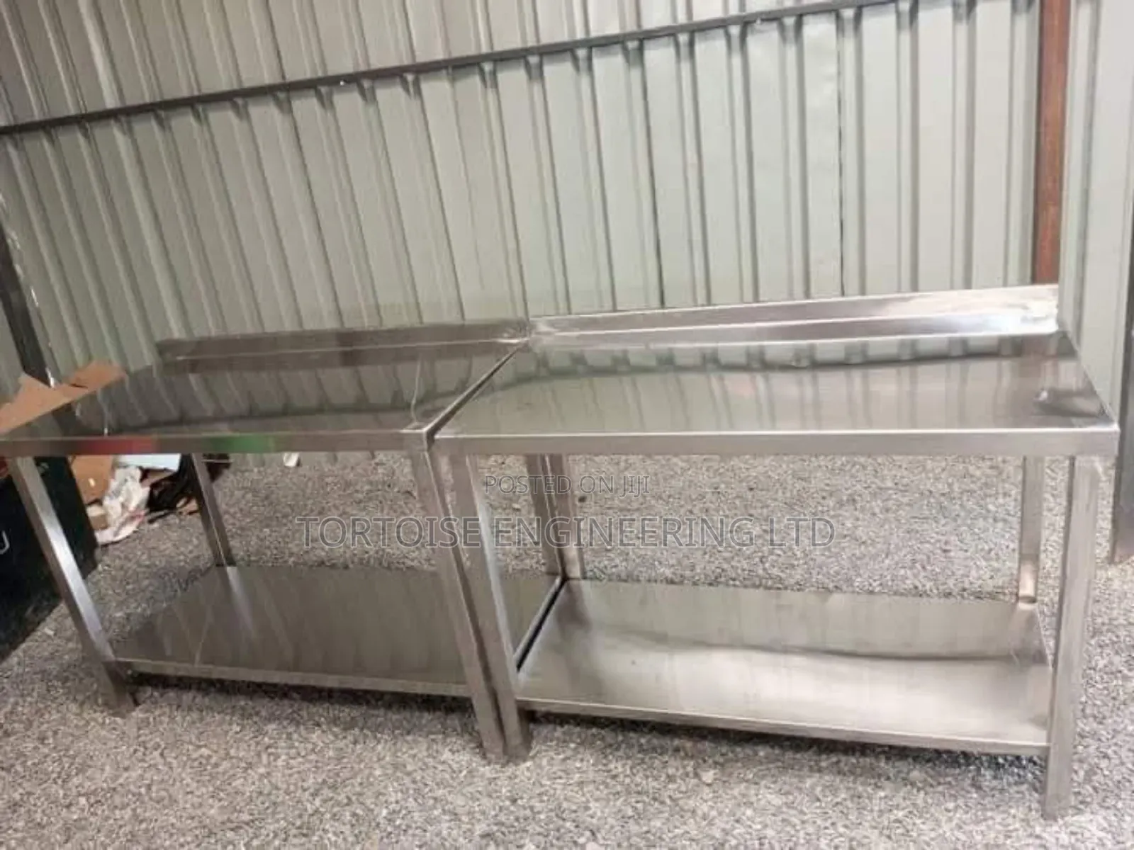 Stainless Steel Kitchen Work Table Size 1200mm by 600mm by 850mm