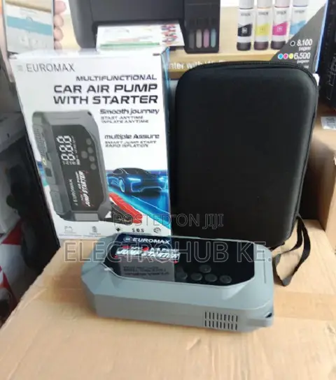EMK3 Euromax Multifunction Car Tyre Inflator Jump Starter